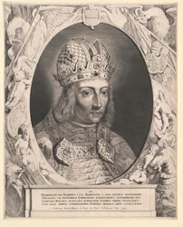 O rei alemão Frederico III da beleza
