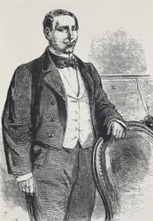 JUAREZ GARCIA, Benito (1806-1872) (gravura)