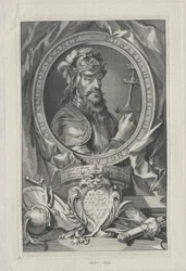 Rei de Inglaterra Eduardo III (impressão)