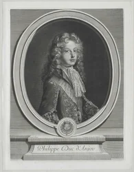 Rei de Espanha Philipp V.