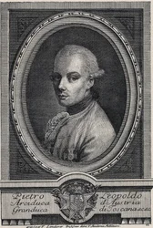 Leopoldo II, Sacro Imperador Romano-Germânico - Retrato de Pedro Leopoldo de Habsburgo-Lorena, Grão-Duque da Toscânia e Imperador Romano-Germânico