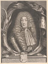 Marquês de Brandenburgo-Bayreuth Christian Ernst (impressão)