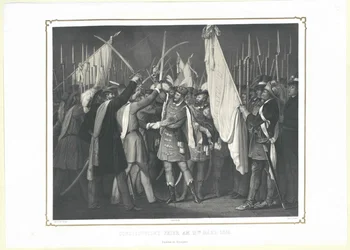 Da cerimónia da Constituição em 15 de março de 1848