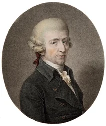 Retrato de Franz Joseph Haydn - compositor austríaco