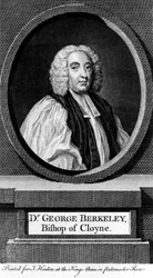 Retrato de George Berkeley (1685-1753), vélico e filósofo irlandês.