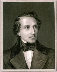 Retrato de Giacomo Mayerbeer (gravura)