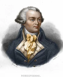 Retrato de Maximilian Marie Isidore por Robespierre (1758-1794), político francês.