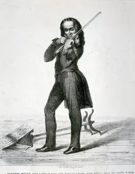 Retrato de Niccolo Paganini (gravura)
