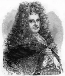 Retrato de Nicolas Boileau Despreaux (Boileau-Despreaux) (1636 - 1727)