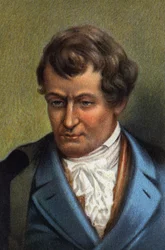 Retrato de Robert Fulton, engenheiro americano (cromo)