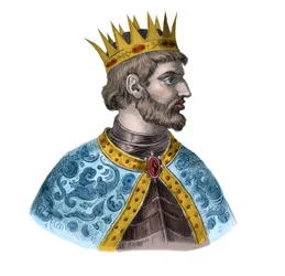 Retrato de Rodolfo I da Alemanha, Rei dos Romanos (gravura)