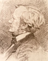 Retrato de Wilhelm Richard Wagner (gravura)