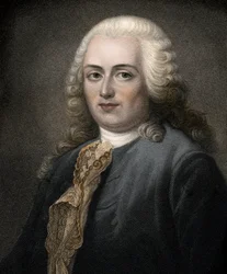 Retrato da economista e política francesa Anne Robert Jacques Turgot - Retrato de Anne Robert Jacques Turgot, Barão de l