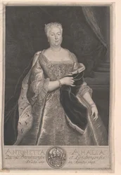 Princesa do Brunswick-Wolfenbuettel Antoinette Amalie
