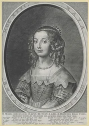 Princesa de Inglaterra Maria (impressão)