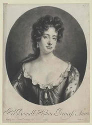 Rainha de Inglaterra Ana (impressão)