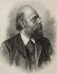 RICKERT, Heinrich (1863-1936). Filósofo alemão, um dos principais neo-kantianos. Gravura