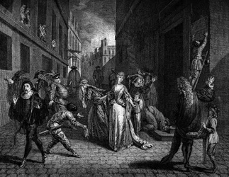 Representação da commedia dell