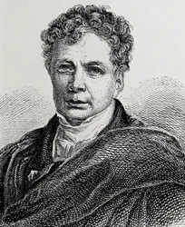 SCHELLING, Friedrich Wilhelm Joseph von (1775-1854). Filósofo inglês, seguidor de Kant e Fichte. Gravura.
