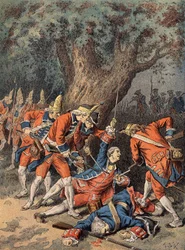 Guerra dos Sete Anos: morte de Louis d