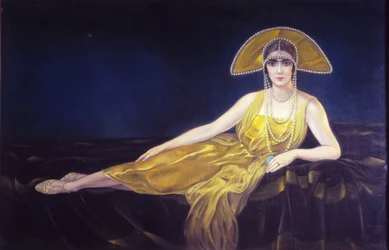 Retrato Wally Toscanini, 1925.