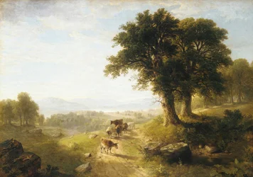 Cena do rio, 1854.