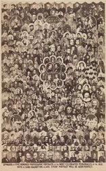 Mais de quinhentos retratos fotográficos dos personagens mais célebres do..., ca. 1864.