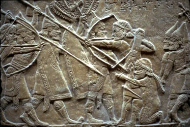 Assurbanipal na batalha de Til-Tuba, 650-620 aC