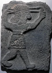 Figura tiro uma tipóia, Tel Halaf