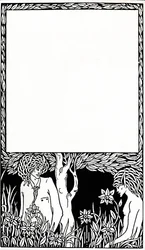 Design para a página-título de papéis pagãos, 1893, 1914