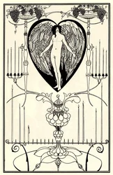 Ilustração para The Mirror of Love, de Marc-André Raffalovich, 1895