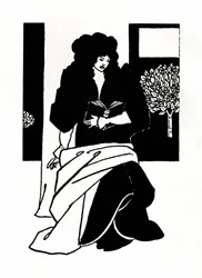 Ilustração de Morte DArthur, 1893-1894, 1923