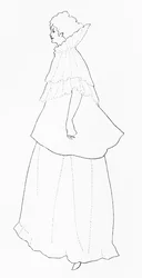 Madame Rejane, ilustração de &39;The Yellow Book&39;, 1894