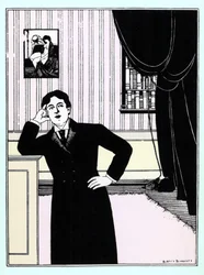 Oscar Wilde, cerca de 1895 (impressão serigráfica)
