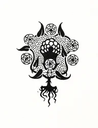 Design pequeno para a capa de &39;Salomé&39;, 1899
