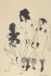 Os embaixadores lacedemónios, para a Lisístrata de Aristófanes, c. 1926.