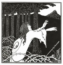 O retorno de Tannhauser ao Venusberg, de "A história de Vênus e Tannhauser", 1895