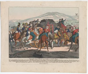 O vôo de Napoleão após a batalha de Waterloo