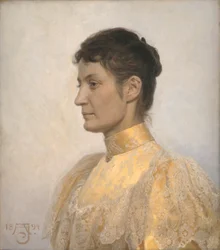 Retrato de Marie Oppermann