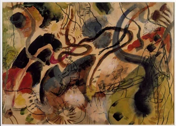 Blanter on the Blue Rider (Aquarela