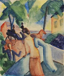 Saudação do Lago Thun, 1913.