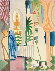 No salão do templo; In der Tempelhalle, 1914