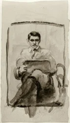Auto-retrato, desenho