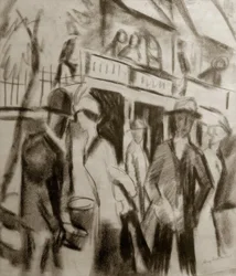 Carrinhos na rua