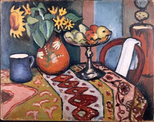 Ainda vida com girassóis II, 1911