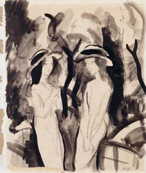 Duas garotas; Duas meninas, 1914