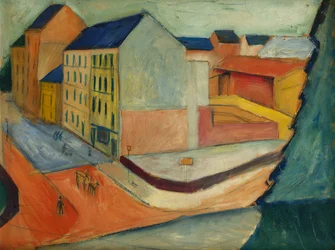 Nossa rua com pista de equitação, Bonn, 1913