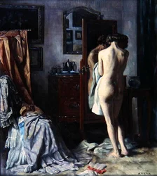 O Boudoir, c.1910 (óleo sobre tela)