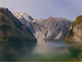 Vista sobre o Königssee