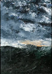 Paisagem, paisagem marítima: Vågen VIII (Onda VIII)